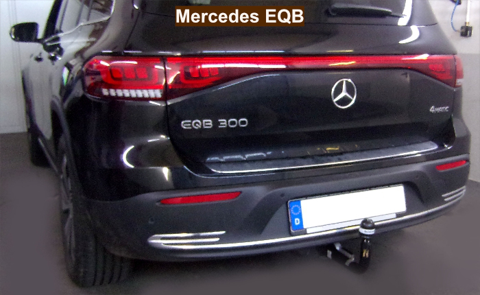 Anhängerkupplung für Mercedes-EQB X243, nur für Heckträgerbetrie